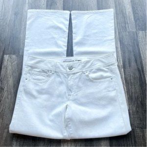 American Eagle White Original Boot Cut Jeans Size 12